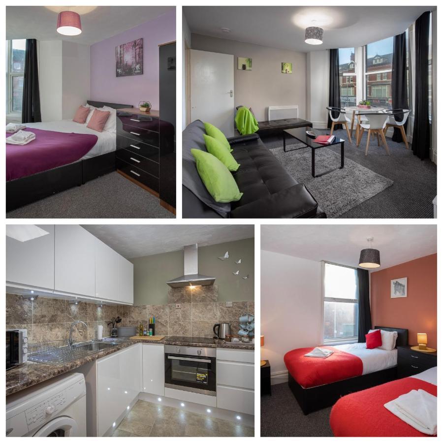 02 Springfield - Sleeps 6 Apartment Blackpool Exterior photo